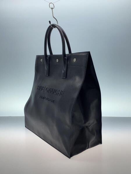 SAINT LAURENT(サンローラン) / rive gauche/トートバッグ/レザー/BLK 