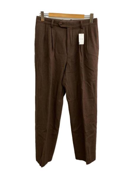 AURALEE 23AW BABY CAMEL FLANNEL SLACKS 4