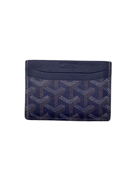 GOYARD(ゴヤール) / サンシュルピス/カードケース/レザー/NVY/メンズ 