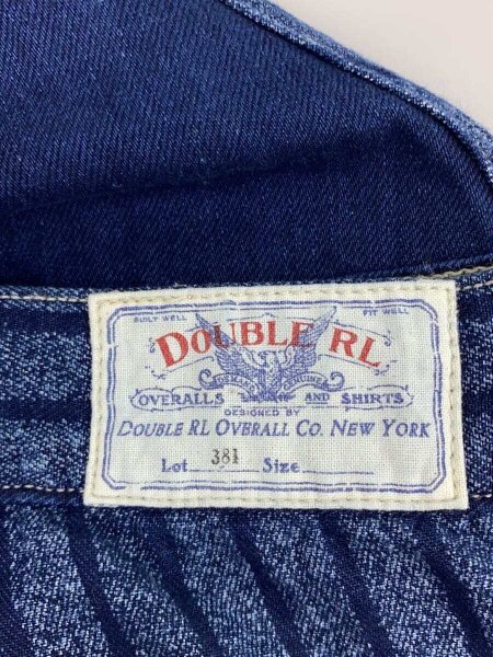 RRL(ダブルアールエル) / インディゴストライプドツイルオーバーオール 