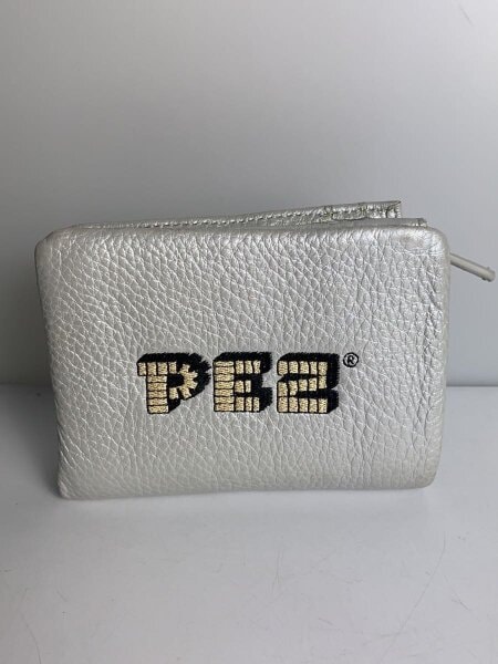 ear PAPILLONNER(イアパピヨネ) / 2つ折り財布/レザー/SLV/無地