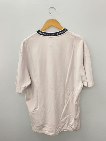 Acne Studios(Acne) / ネックロゴTシャツ/Tシャツ/L/レーヨン/PNK/FN-MN-TSHI000243 Acne Studios(Acne)(アクネストゥディオズ(アクネ)) / ネックロゴT