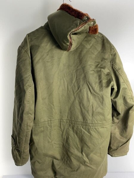 MILITARY(ミリタリー) / 推定50s-/B-9/フライトジャケット/KHK/TALON