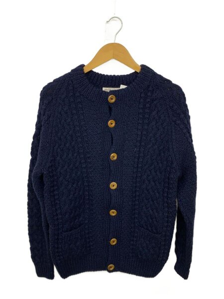 Inverallan 1A ネイビー ケーブルニットセーター 1A CREW-NECK KNIT 