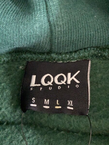 LQQK STUDIO(ルックスタジオ) / プルオーバーパーカー/パーカー/L 