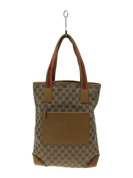 GUCCI(グッチ) / ※傷角擦れ有/トートバッグ/キャンバス/CML/総柄/019