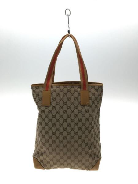 GUCCI(グッチ) / ※傷角擦れ有/トートバッグ/キャンバス/CML/総柄/019