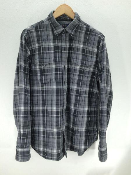 POLO RALPH LAUREN(ポロラルフローレン) / 長袖シャツ/L/コットン/GRY 