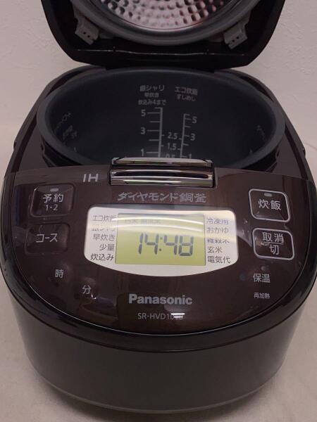 新品・未使用 PANASONIC 炊飯器 SR-HVD1010-T