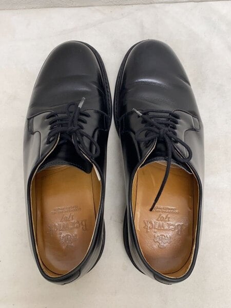 Berwick(バーウィック) / ドレスシューズ/26cm/BLK/レザー/4406