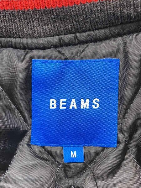 BEAMS(ビームス) / スタジャン/M/ポリエステル/GRY/無地 | 古着の販売 