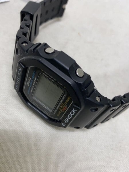 CASIO(カシオ) / クォーツ腕時計/デジタル/ラバー/BLK/BLK/SS/DW-5600E