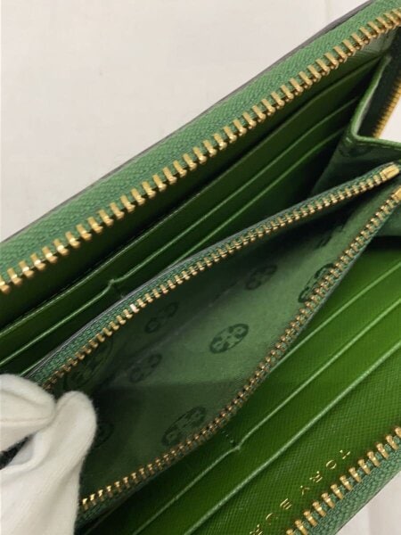 TORY BURCH(トリーバーチ) / 長財布/レザー/GRN/レディース// | 中古品