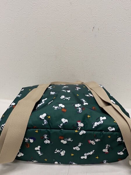 LESPORTSAC(レスポートサック) / スヌーピー/リュック/ナイロン/GRN/総 
