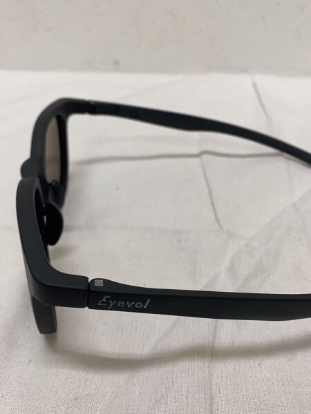 【週末限定価格】Eyevol サングラス ブラック 専用袋付き Eyevol(アイヴォル) / サングラス/ウェリントン/BLK/BLK/メンズ/MBK-DG