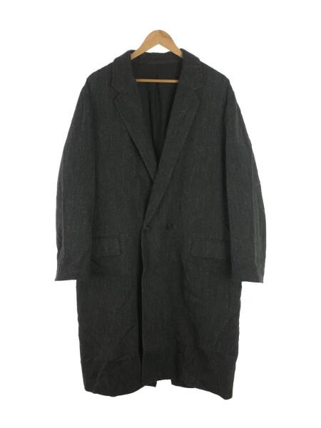 UNUSED(アンユーズド) / コート/2/ウール/GRY/US1690/19AW/WOOL LINEN