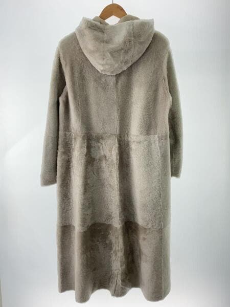 S Max Mara(エスマックスマーラ) / ムートンコート/44/羊革/GRY 