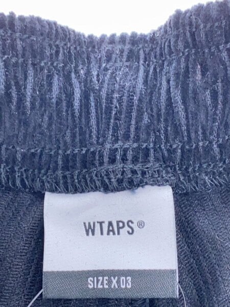 WTAPS(ダブルタップス) / ボトム/3/コットン/BLK/242TQDT-PTM05 | 古着