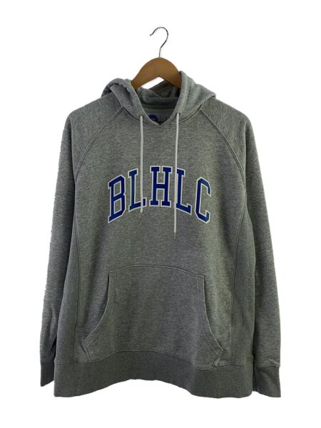 ballaholic Small Logo Sweat Hoodie (ash) Small Logo Half Zip