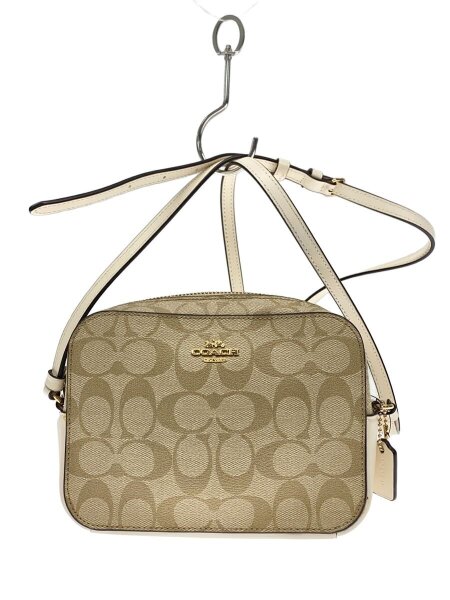 COACH(コーチ) / ショルダーバッグ/レーヨン/BEG/モノグラム// | 中古 