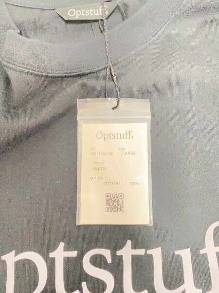 Optstuff(オプトスタフ) / REFLECTIVE CLASSIC LOGO Tシャツ/L