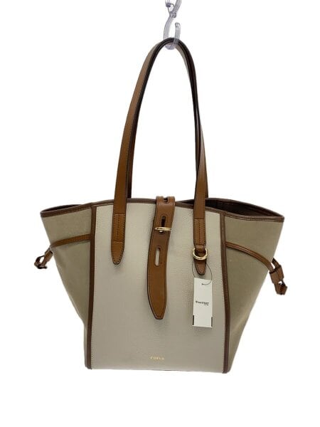 FURLA(フルラ) / NET MINI TOTE/2way/トートバッグ/レザー/グレー 