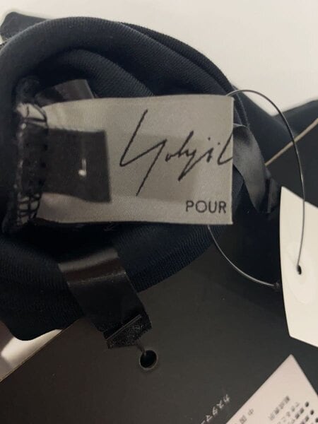 YOHJI YAMAMOTO(ヨウジヤマモト) / 手袋/ポリエステル/BLK/メンズ/HX