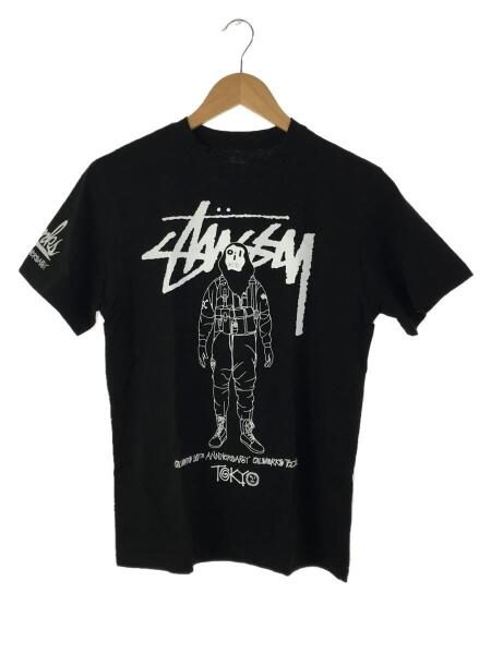 STUSSY ステューシー Tシャツ S コットン BLK OILWORKS 10TH 10周年 タグ付き 古着の販売・通販なら