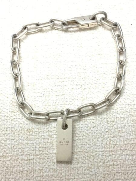 GUCCI(グッチ) / ブレスレット/SV925/SLV/メンズ/チェーンブレスレット 