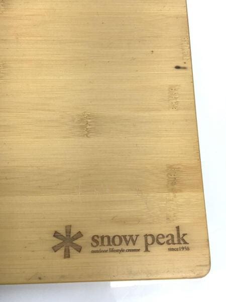 スノーピークウッドテーブルW竹　2枚セット スノーピーク(snow peak) ウッドテーブル W竹 CK-126TR