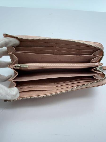 LONGCHAMP(ロンシャン) / 長財布/レザー/PNK/レディース/ラウンド 