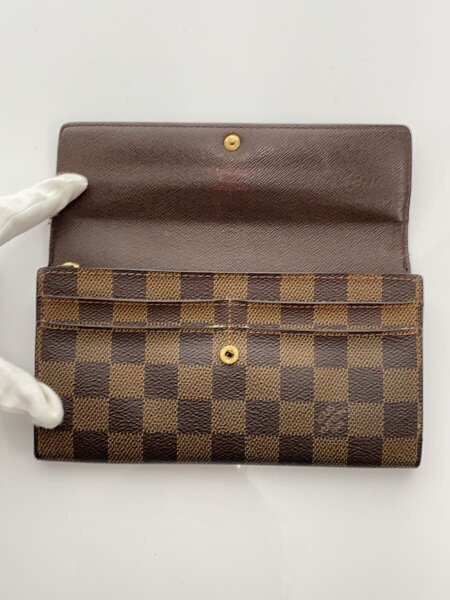 LOUIS VUITTON / 1)ポルト・フォイユ・サラ_ダミエ・エベヌ/PVC/BRW/メンズ LOUIS VUITTON(ルイヴィトン) / 1)ポルト・フォイユ・サラ_ダミエ