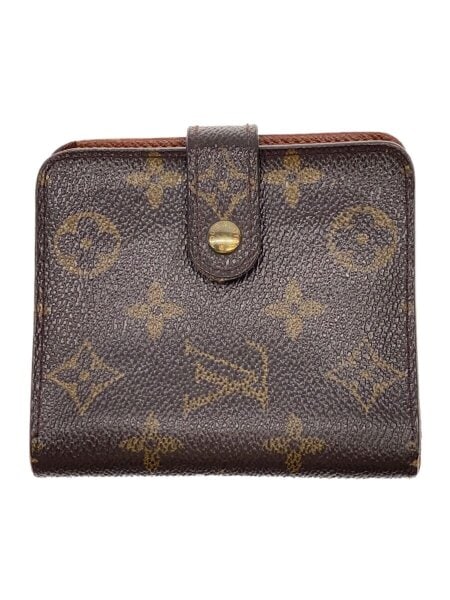 LOUIS VUITTON / コンパクト・ジップ_モノグラム・キャンバス_BRW/PVC/BRW/総柄/レディース LOUIS VUITTON(ルイヴィトン) / コンパクト・ジップ_モノグラム