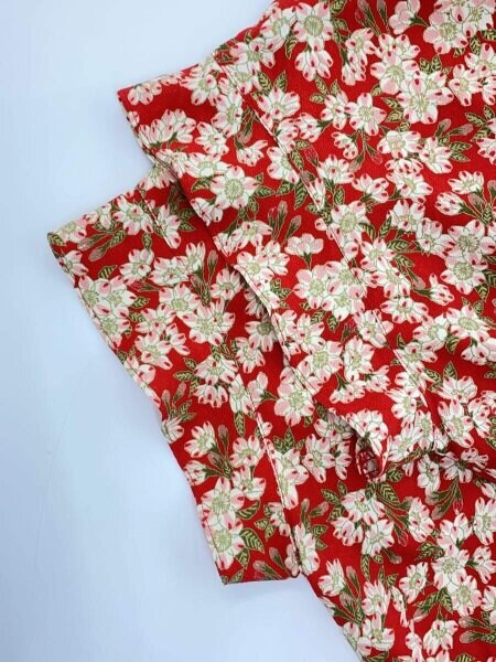 PINK HOUSE(ピンクハウス) / 半袖ワンピース/ポリエステル/RED/花柄