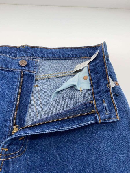 Levi’s / 96年/USA製/ストレートパンツ/33/コットン/IDG/無地/00610-7417 Levi's(リーバイス) / 96年/USA製/ストレートパンツ/33/コットン/IDG