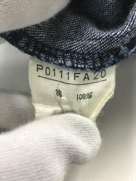 PINK HOUSE / ノースリーブデニムワンピース/ワンピース/ポリエステル/ブルー/無地/P0122FA24/シミ汚れ/ PINK HOUSE(ピンクハウス) / ノースリーブワンピース/--/デニム/BLU