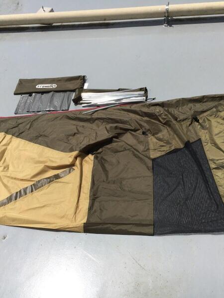 Ogawa カーサイドタープ　中古品 ogawa(オガワ) / ｶｰｻｲﾄﾞﾀｰﾌﾟAL タープ/1~2人用/KHK/カーサイドタープ