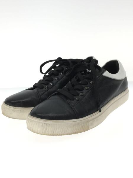 TETE HOMME(テットオム) / ローカットスニーカー/5/BLK/レザーTマーク 