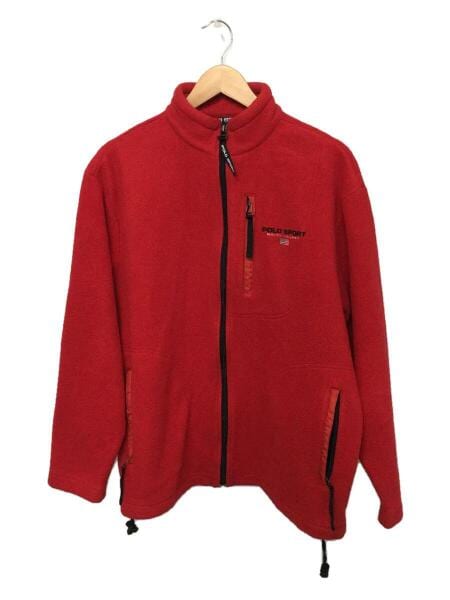 POLO SPORT / フリースジャケット/L/ポリエステル/RED POLO SPORT(ポロスポーツラルフローレン) / フリースジャケット/L