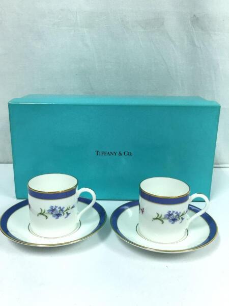 TIFFANY&Co.(ティファニー) / カップ&ソーサー/4点セット/WHT | 中古品 