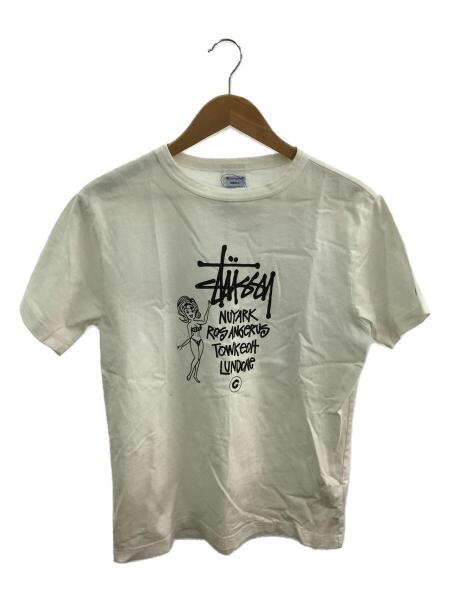 Champion(チャンピオン) / Tシャツ/S/コットン/WHT/プリント/C8-K366