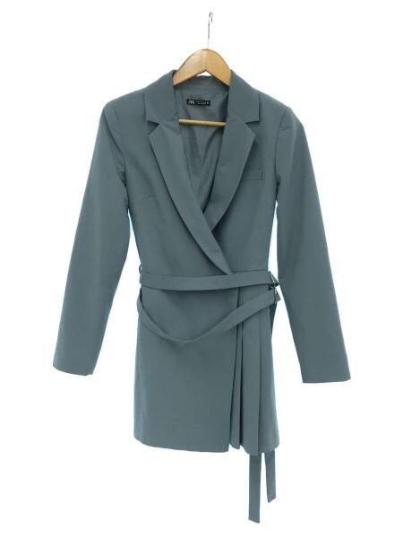 ZARA(ザラ) / コート/S/ポリエステル/BLU/無地/8664/338/819/S | 古着