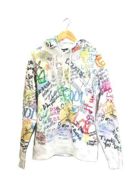 DSQUARED2(ディースクエアード) / 22SS/WRITINGS COOL HOODIE/着用感有 