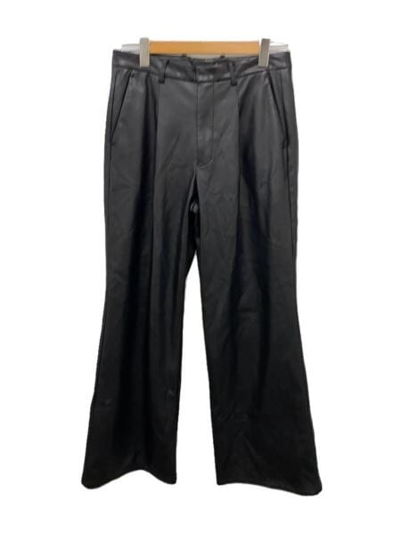 HARE シンセティックレザーワイドフレアパンツ HARE（ハレ）の「シンセティックレザーワイドフレアパンツ(HARE