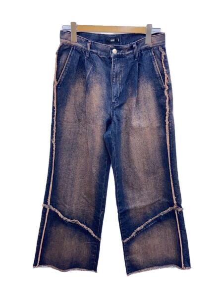 HARE / フリンジライン/デニムパンツ/ボトム/S/IDG/HA010130T0// HARE(ハレ) / コンバートフリンジデニムパンツ/S/コットン/IDG