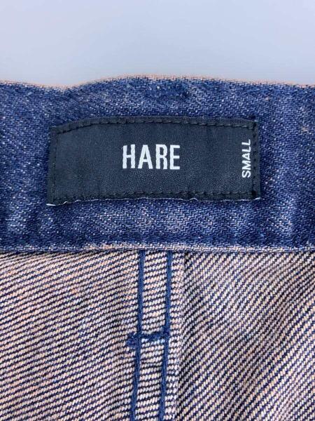 HARE(ハレ) / コンバートフリンジデニムパンツ/S/コットン/IDG
