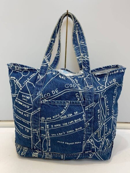 Supreme(シュプリーム) / 19SS/Gonz Map Denim Tote Bag/トートバッグ 