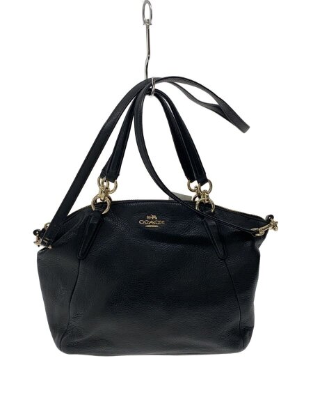 COACH(コーチ) / ショルダーバッグ/レザー/BLK/無地/F36675 | 中古品の 