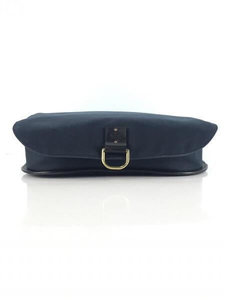 GUCCIショルダーバッグ紺色キャンバス皮革