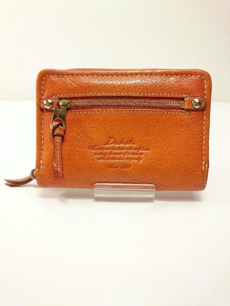 Dakota 二つ折り財布 オレンジ レザー Dakota オレンジレザー 二つ折り